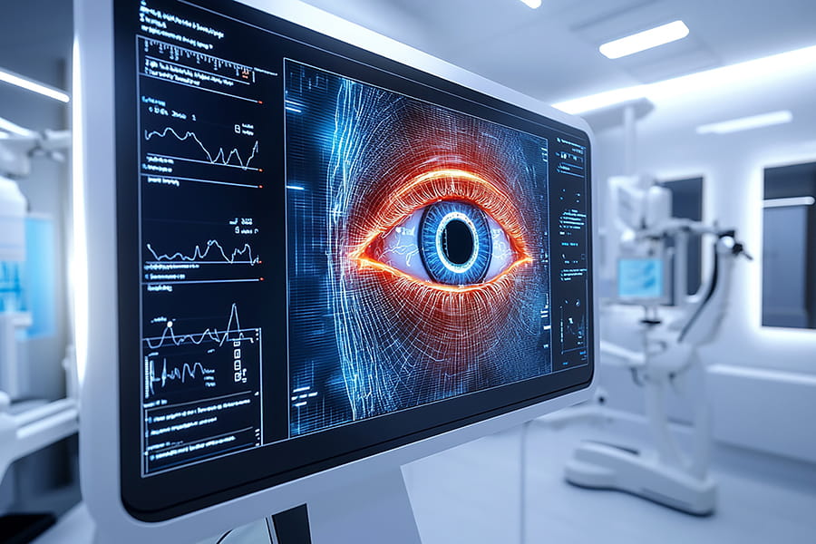 أجهزة متطورة لتحليل وتشخيص العين بدقة داخل مركز عيون حديث