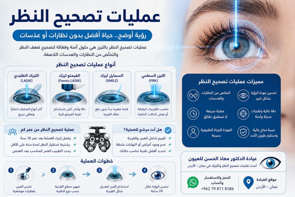 تصحيح النظر بالليزر